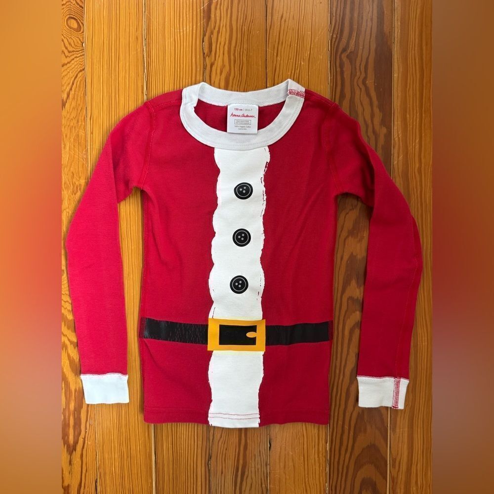 Hanna Andersson Santa PJ Top